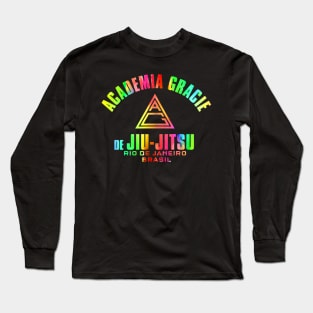 academia gracie de jiu jitsu rio de janeiro Long Sleeve T-Shirt